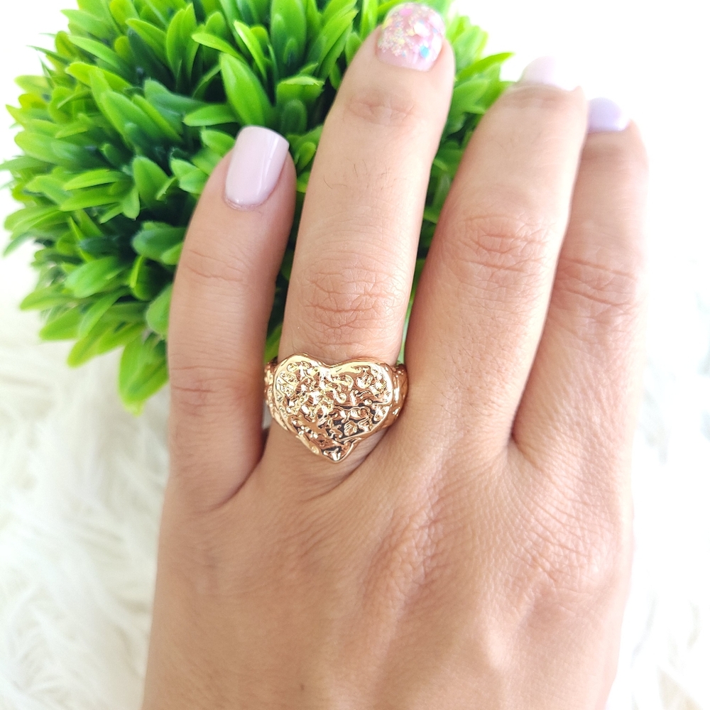 Heart Chunky Ring
